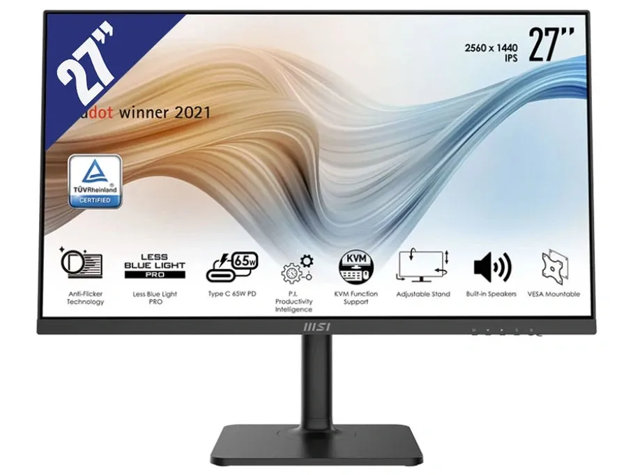 Màn hình Msi Modern MD272QP 27 inch (QHD (2K) 2.560 x 1.440 / IPS / 75Hz / 4ms)