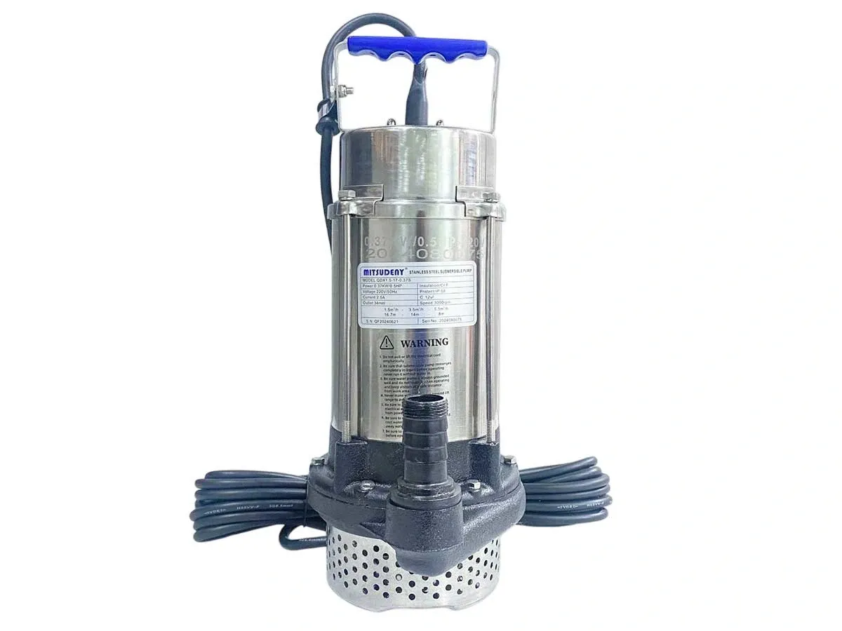 Máy bơm chìm Mitsudeny QDX1.5-17-0.37S (0.37KW - 0.5HP)