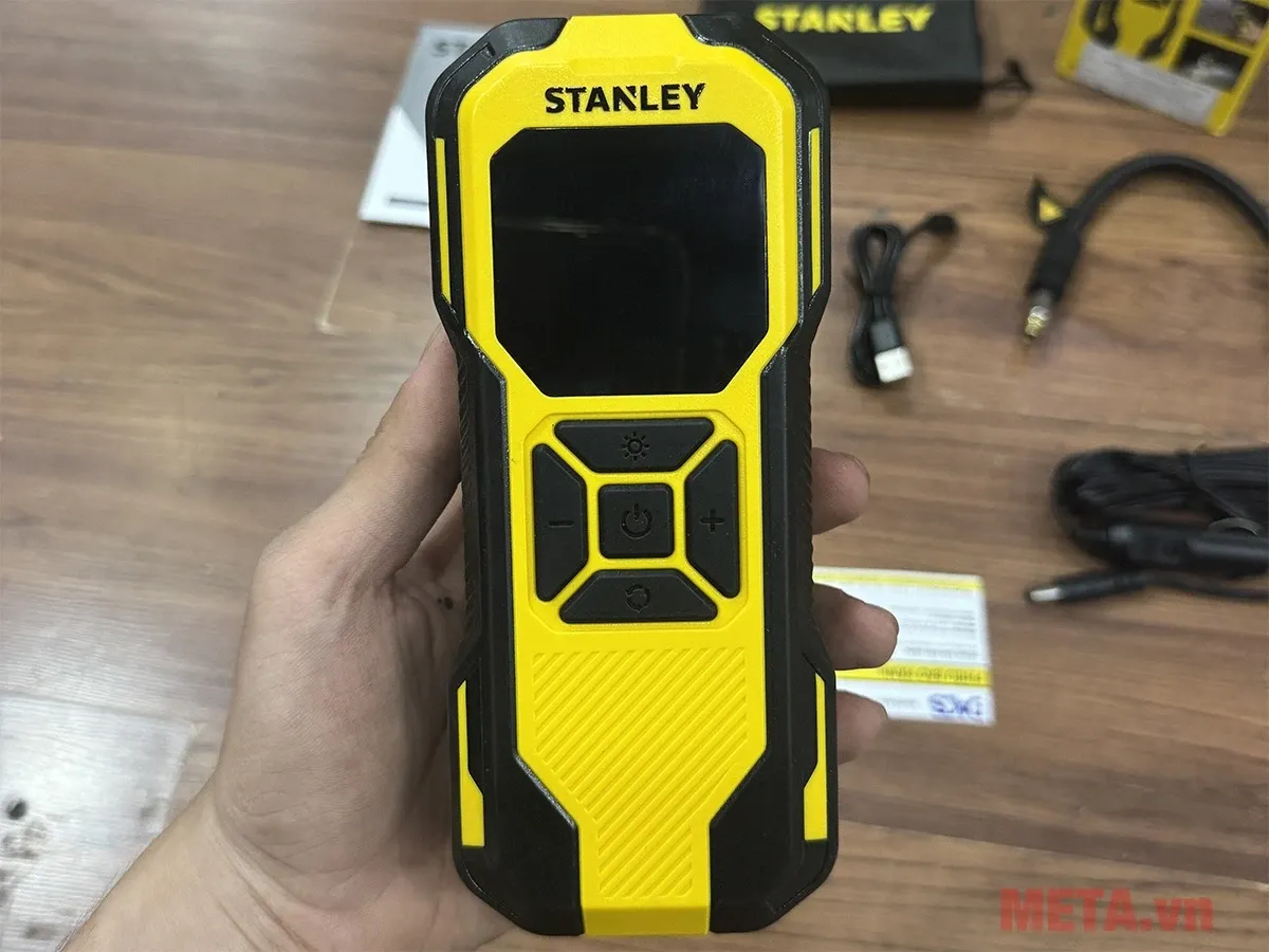 Máy bơm hơi dùng pin Stanley SXIF0101 (có đèn led, sạc dự phòng)