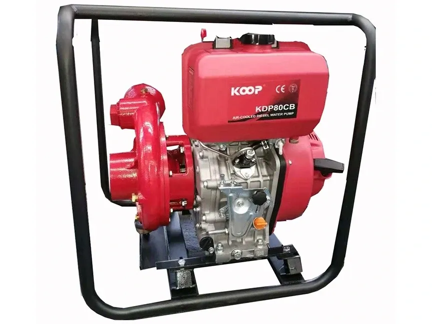 Máy bơm nước chạy dầu cao áp Koop KDP80CB - 6.6KW