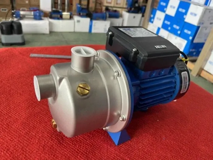 Máy bơm tăng áp Adelino AJS75 (đầu inox, 750W 1 pha)