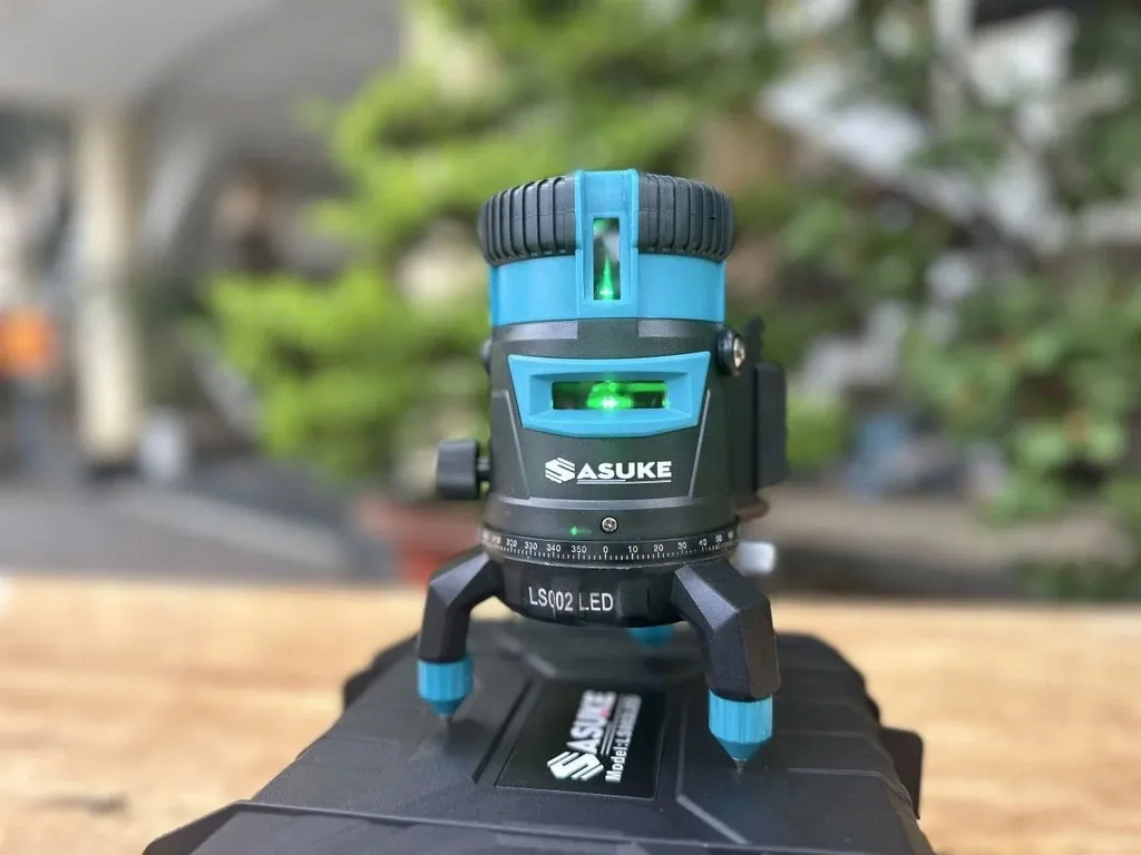 Máy cân mực Laser 5 tia siêu sáng Sasuke LS002 LED
