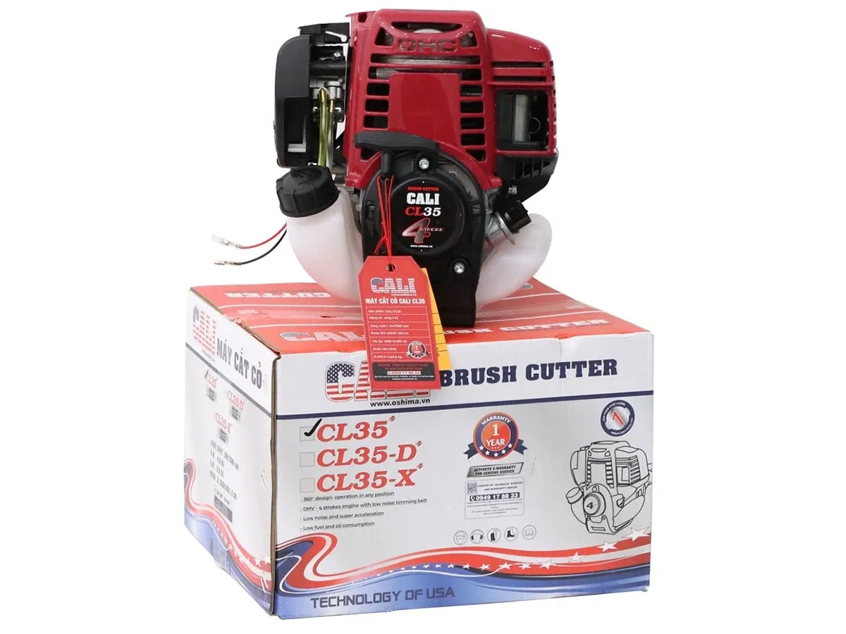 Máy cắt cỏ Cali 1.000W 4 thì