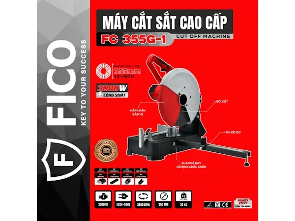 Máy cắt sắt Fico FC 355G-1