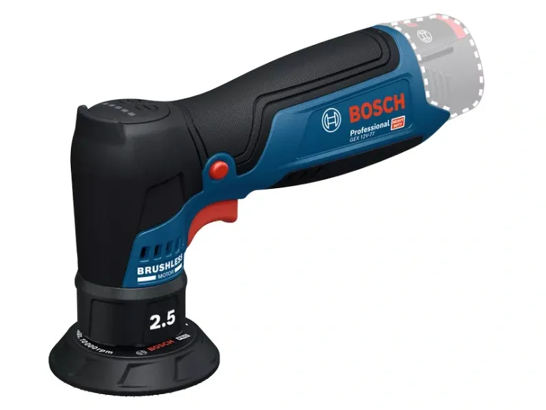 Máy chà nhám rung tròn Bosch GEX 12V-77 06019L2180 (Chưa pin, sạc)