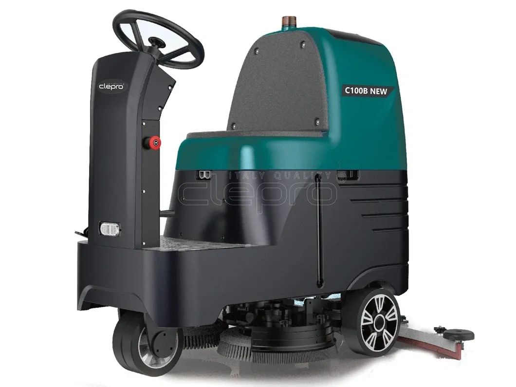 Máy chà sàn liên hợp ngồi lái Clepro C100B NEW