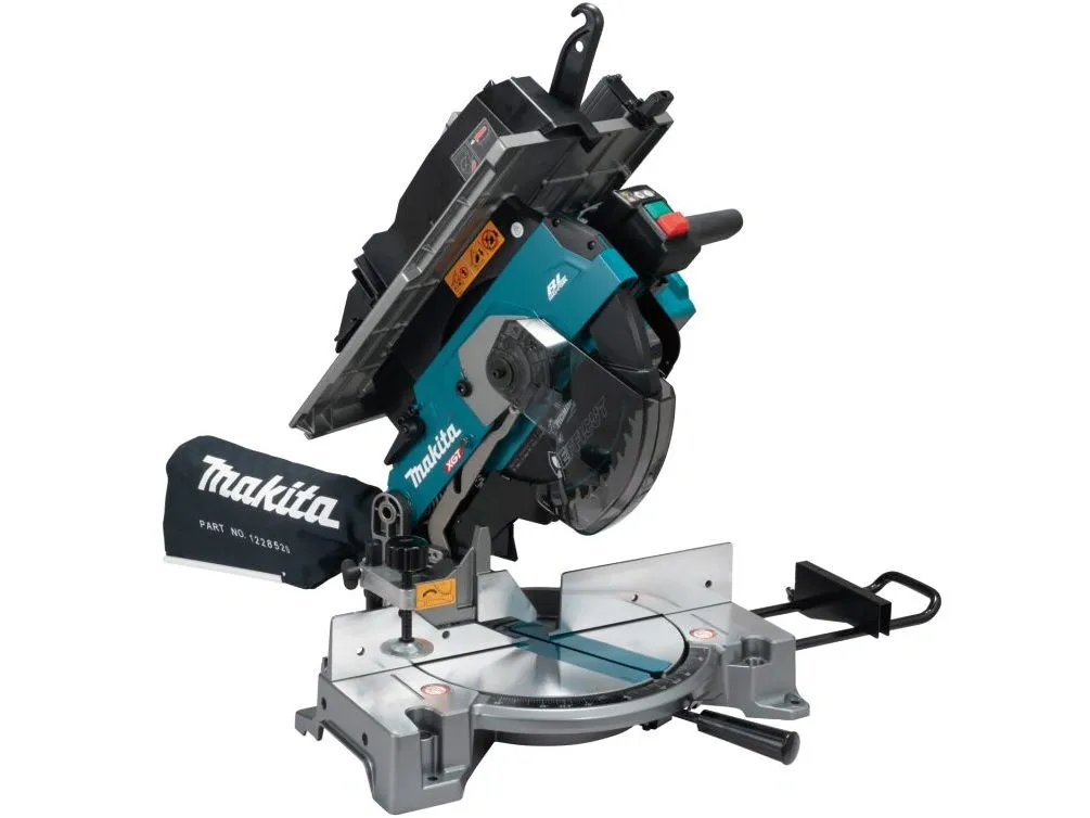 Máy cưa bàn đa góc dùng pin 40V Makita LH001GZ (Chưa pin, sạc)