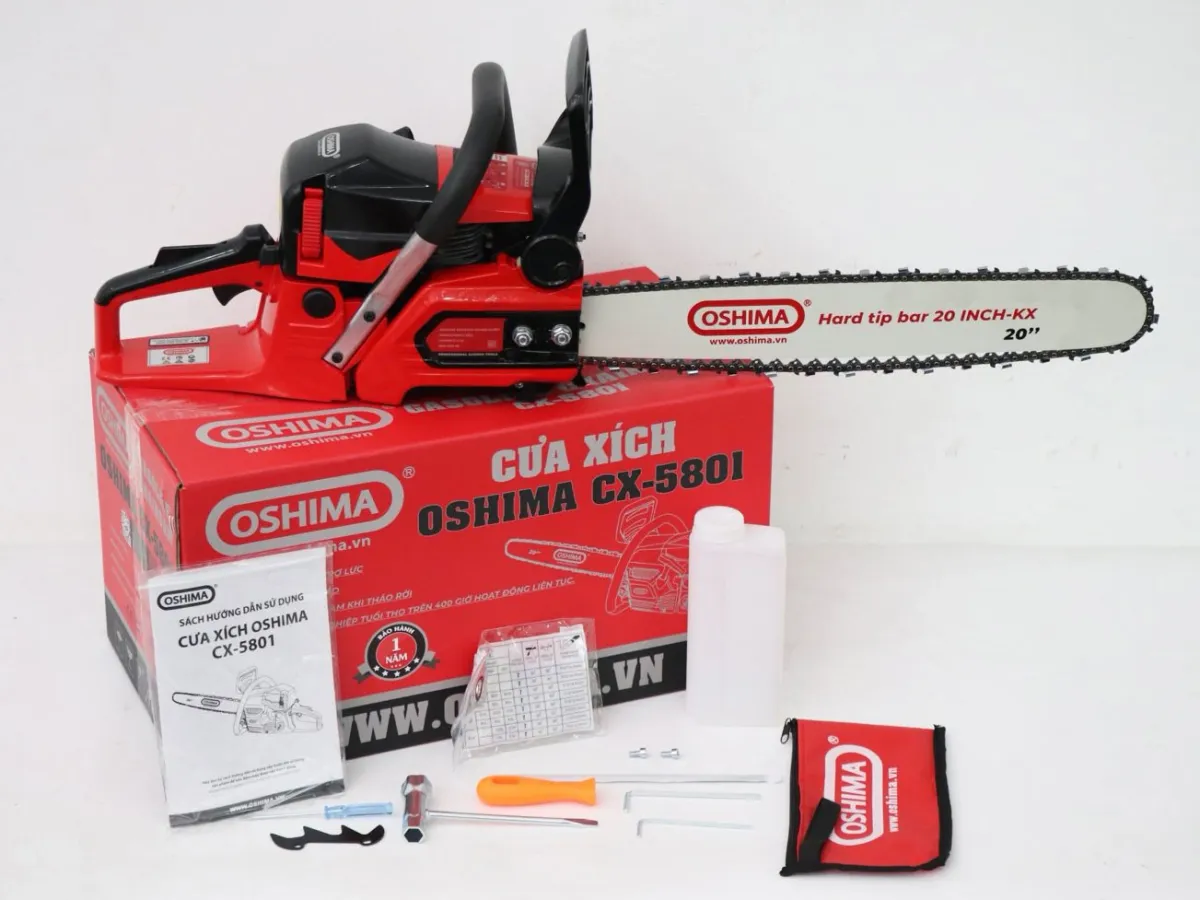 Máy cưa xích 2 thì Oshima CX-5801