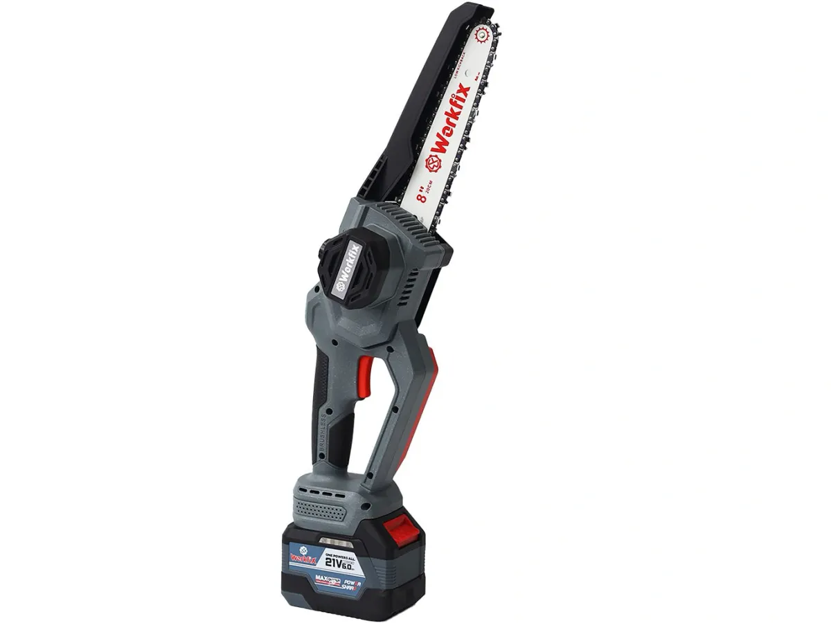 Máy cưa xích pin 8inch Workfix WF-CS0801BL (1 pin, 1 sạc)