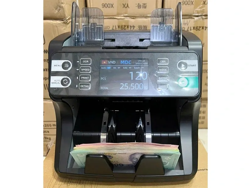 Máy đếm tiền đa ngoại tệ Masu 30 Plus