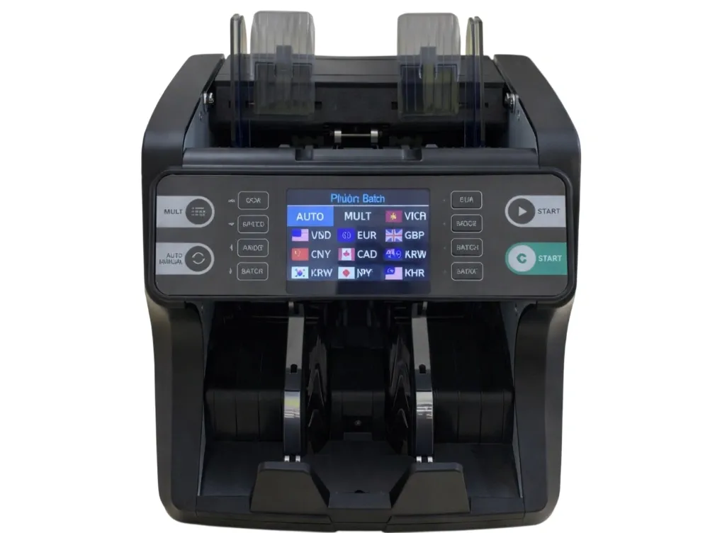 Máy đếm tiền đa ngoại tệ Masu 35 Plus