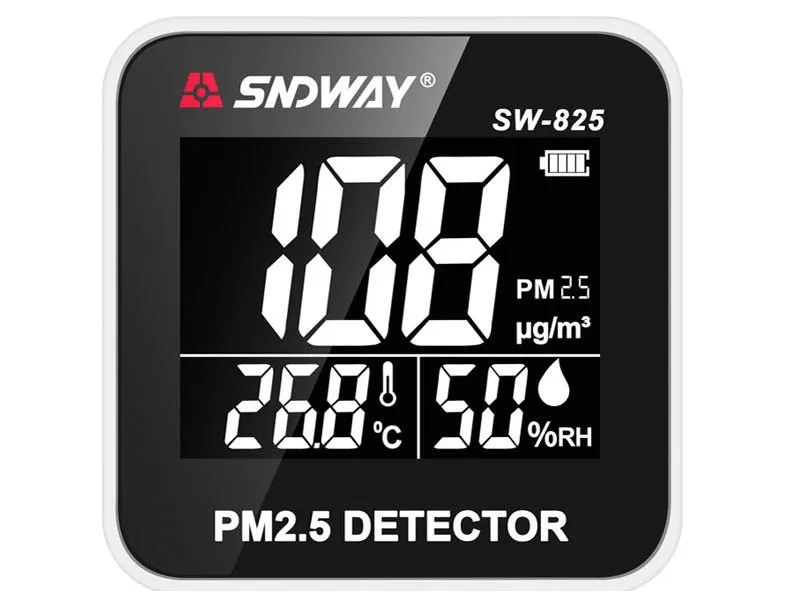 Máy đo chất lượng không khí SNDWAY SW-825 (0 - 500 μg/m3)