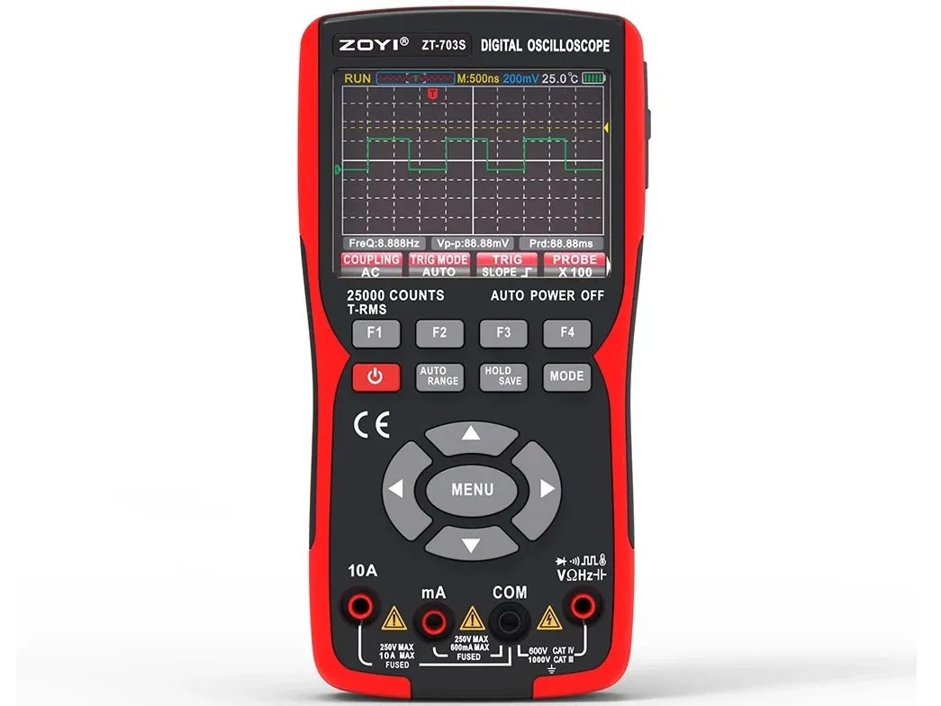 Máy đo dao động kế ô tô kỹ thuật số cầm tay ZOYI ZT-703S