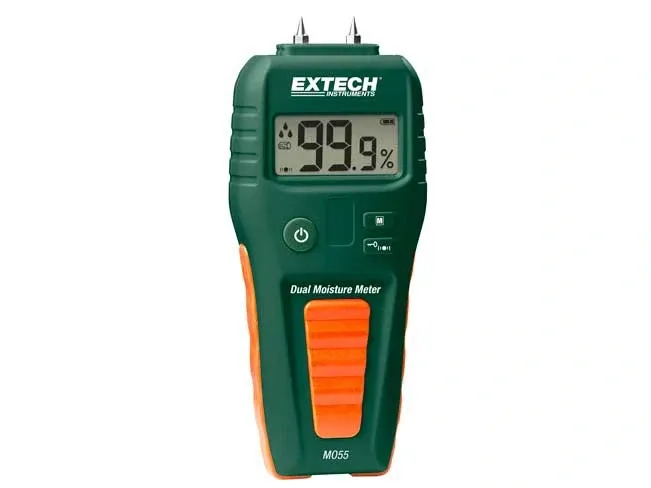 Máy đo độ ẩm gỗ và vật liệu xây dựng Extech MO55 (5% - 50%, 0% - 99%)