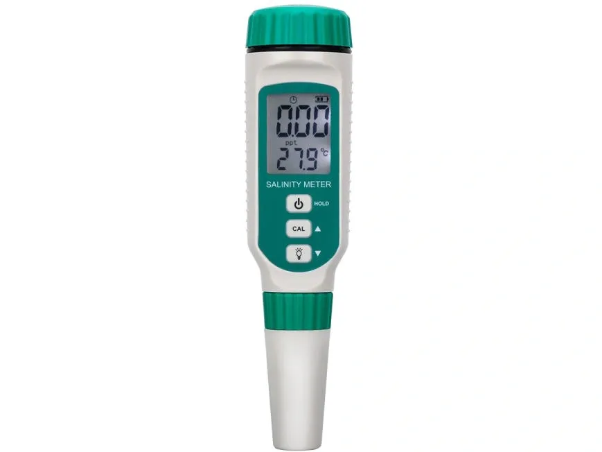 Máy đo độ mặn Smartsensor AR8012 (0 - 9.99 ppt / 10 - 50 ppt, ± 3% FS ± 1 digit)