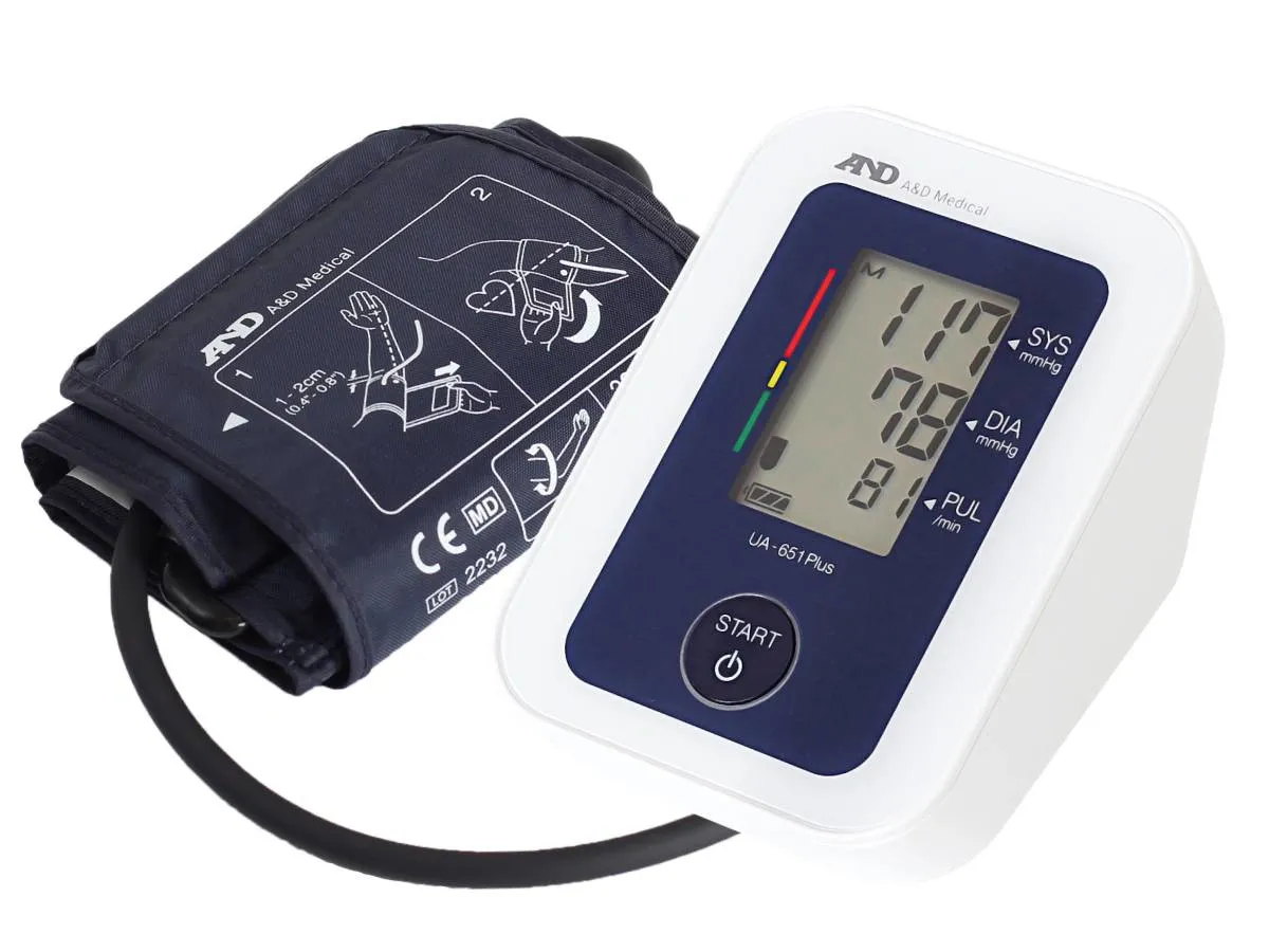Máy đo huyết áp bắp tay tự động AND UA-651 Plus