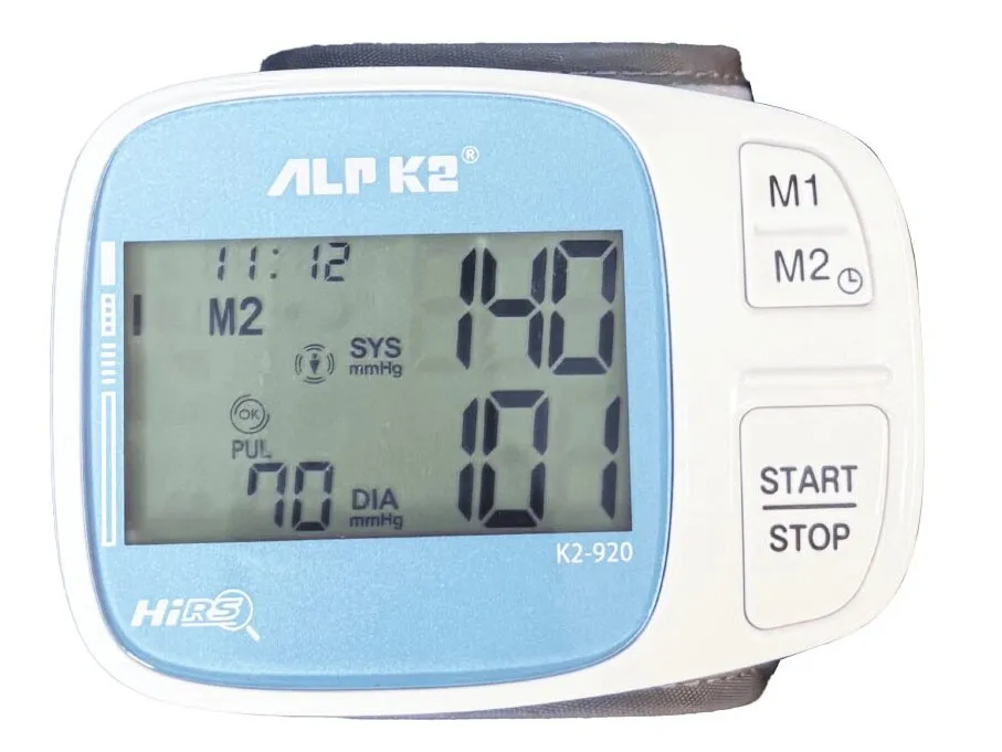 Máy đo huyết áp cổ tay ALPK2 K2-920