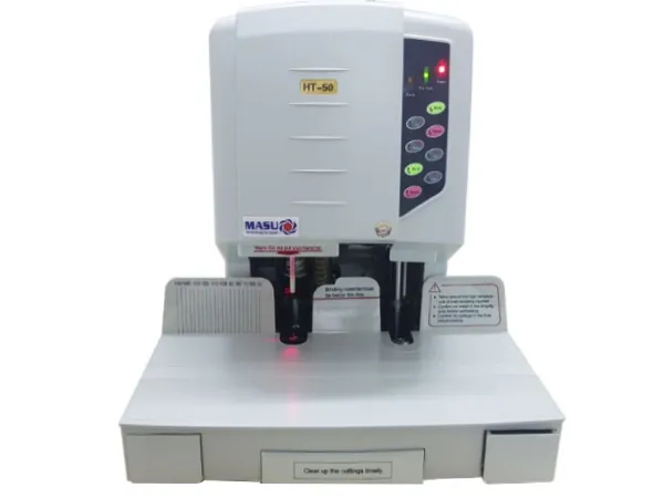 Máy đóng chứng từ ống nhựa Masu HT-50 NEW