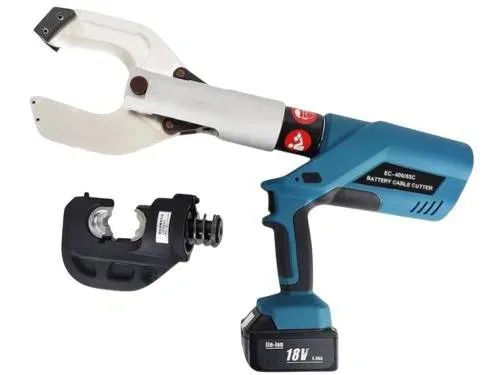 Máy ép cos kiêm cắt cáp thủy lực dùng pin EZ-400/85C