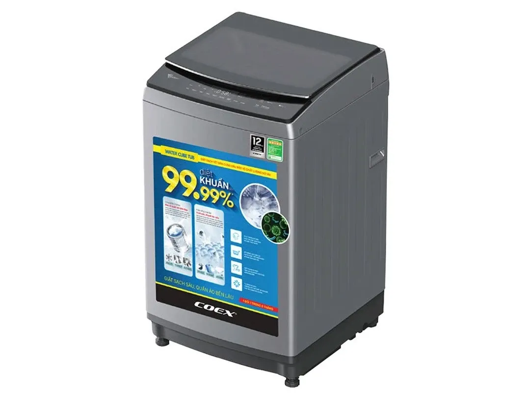 Máy giặt lồng đứng Coex 8.5kg TW-80CW1407IGB.12