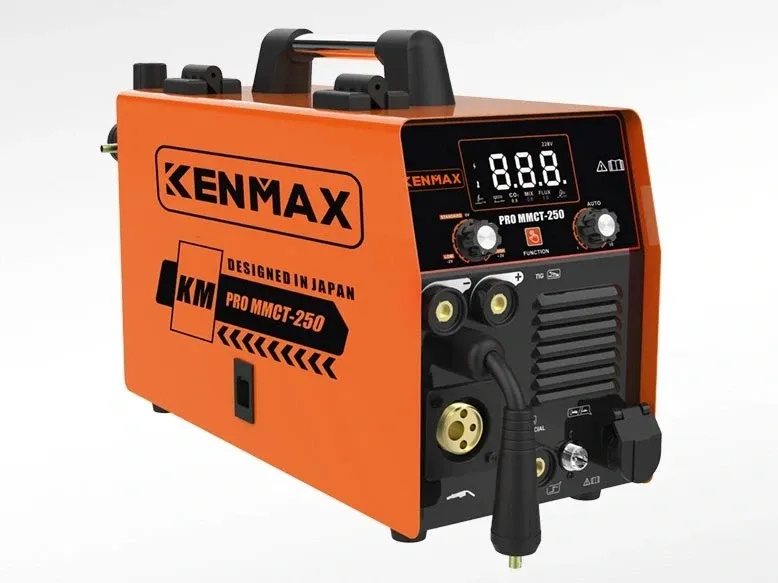 Máy hàn 4 chức năng MMA/MIG/CUT/TIG Kenmax KM Pro MMCT-250