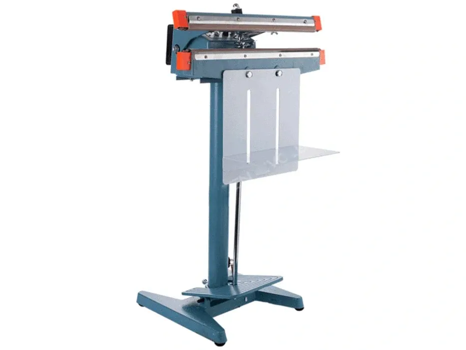 Máy hàn miệng túi dập chân FS02-80 (độ rộng dải hàn miệng túi 80cm)