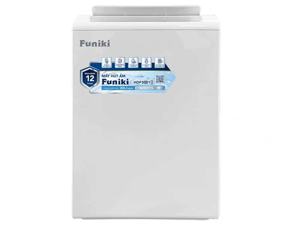 Máy hút ẩm và lọc không khí Funiki HDF3001 (30 lít/ngày, 60m2)