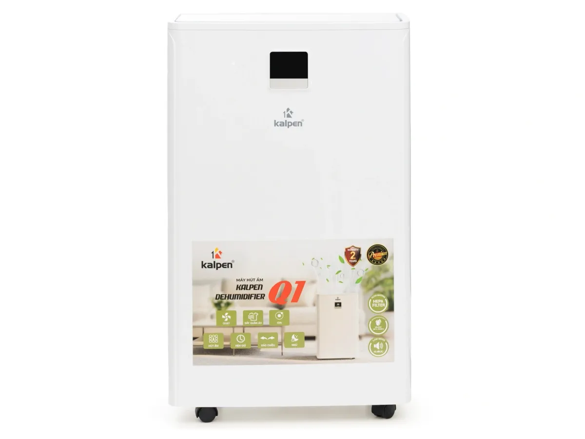 Máy hút ẩm kết hợp lọc không khí Kalpen Q1 (25 lít)