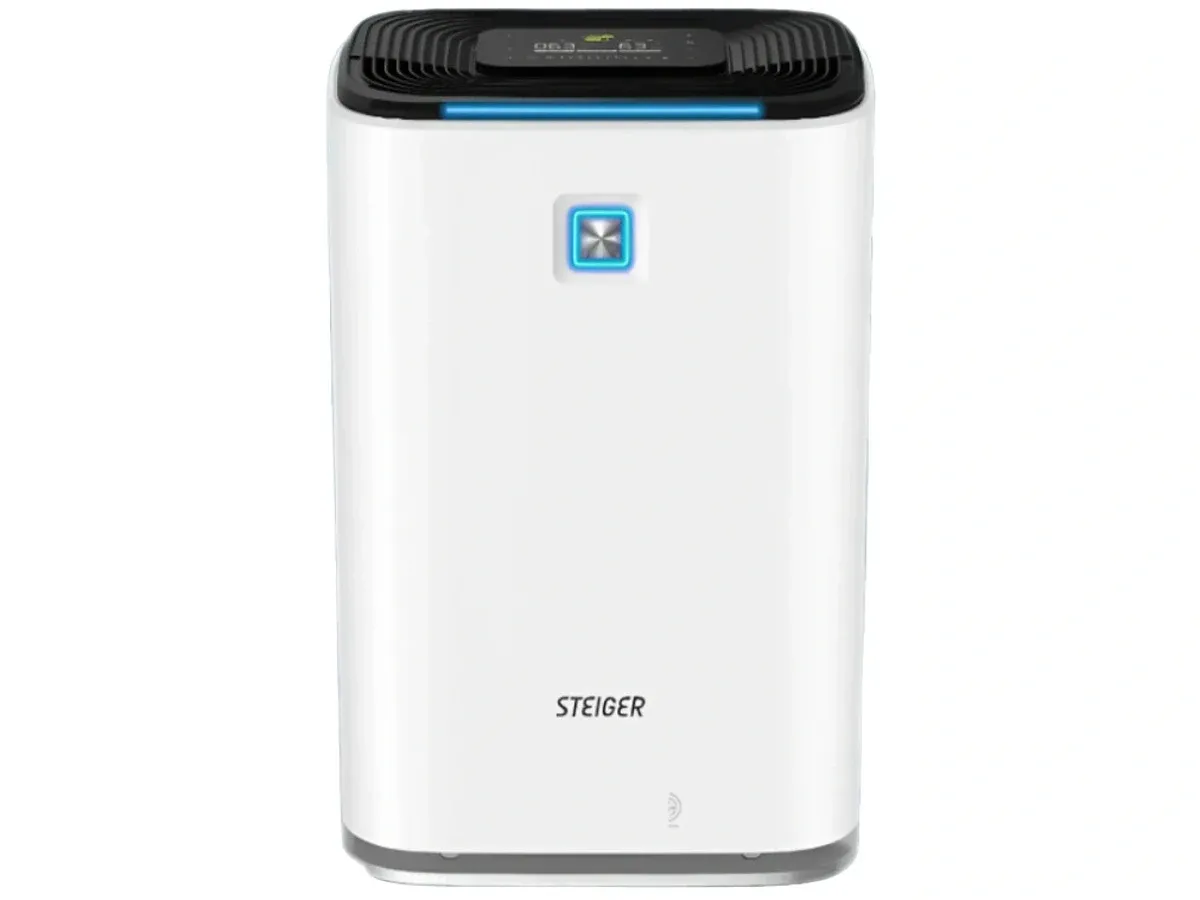 Máy hút ẩm kết hợp lọc không khí Steiger STG - 835DW Pro (Sấy quần áo, màng lọc HEPA, 35 lít/ngày)