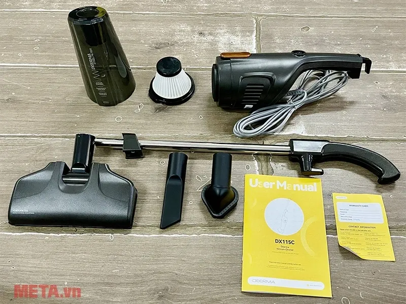 Máy hút bụi cầm tay Deerma DX115C