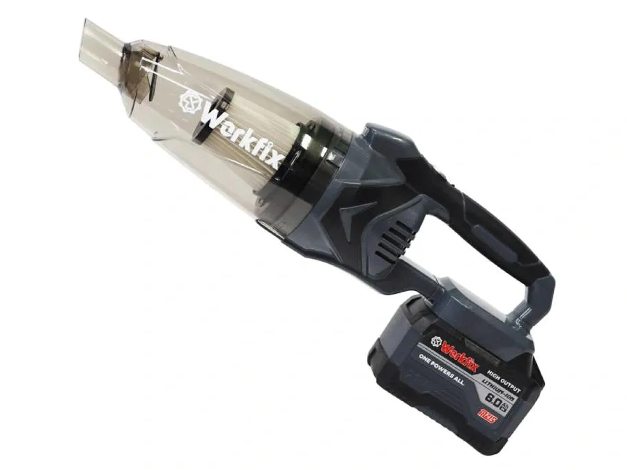 Máy hút bụi cầm tay Workfix WF-VC01BL (1 pin, 1 sạc)