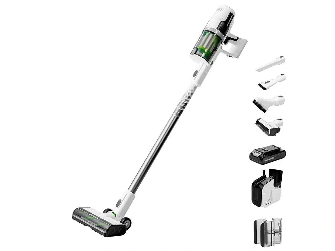 Máy hút bụi không dây Greenworks 24V VUG403 (Pin, sạc 2Ah)
