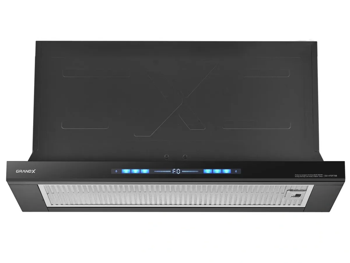 Máy hút mùi âm tủ, tự động mở cửa GrandX GX H70F75SB (H70F75B)