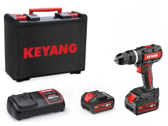 Máy khoan 3 chức năng dùng pin Keyang DM20BLA-70C (13mm 18V 5.0Ah không chổi than)