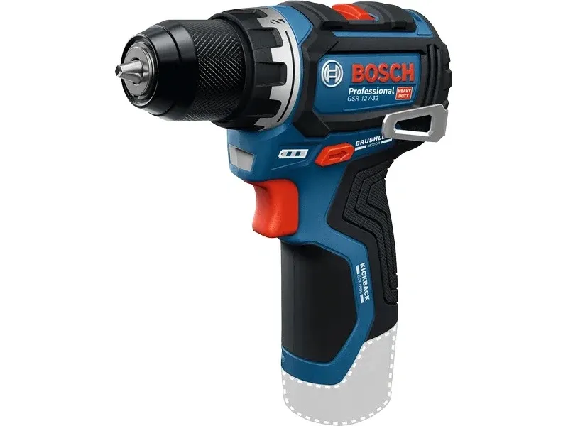 Máy khoan bắt vít dùng pin Bosch GSR 12V-32 06019N7080 (Solo chưa pin, sạc)