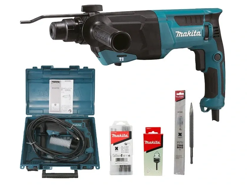 Máy khoan búa 3 chức năng Makita HR2670X5 800W