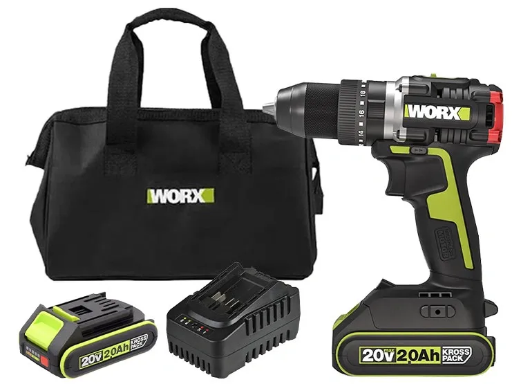 Máy khoan động lực 20V Worx WU369X (2 pin 2.0Ah, sạc)