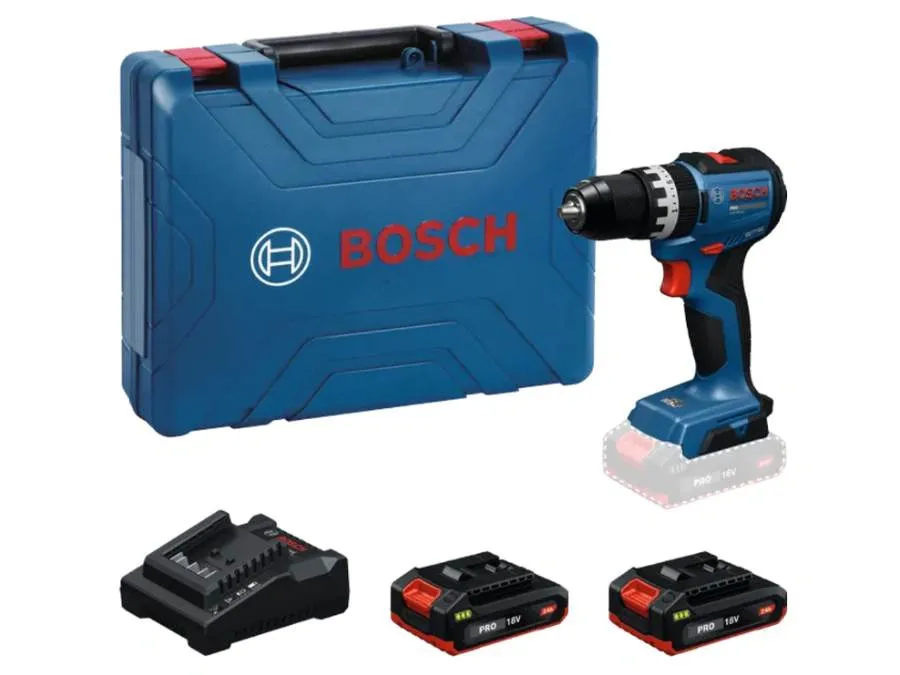 Máy khoan động lực dùng pin 18V Bosch GSB 18V-52 06019S01K9 (2 pin, 1 sạc)