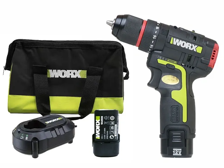 Máy khoan động lực dùng pin 12V Worx WU131X-21 (2 pin 2Ah, 1 sạc)