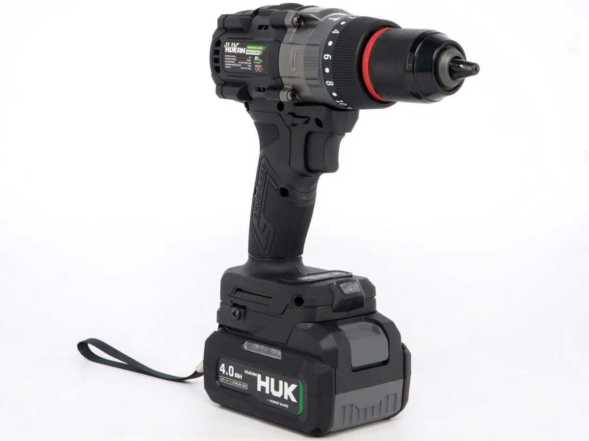 Máy khoan pin 13mm có khóa trục Hukan G3-Z1800