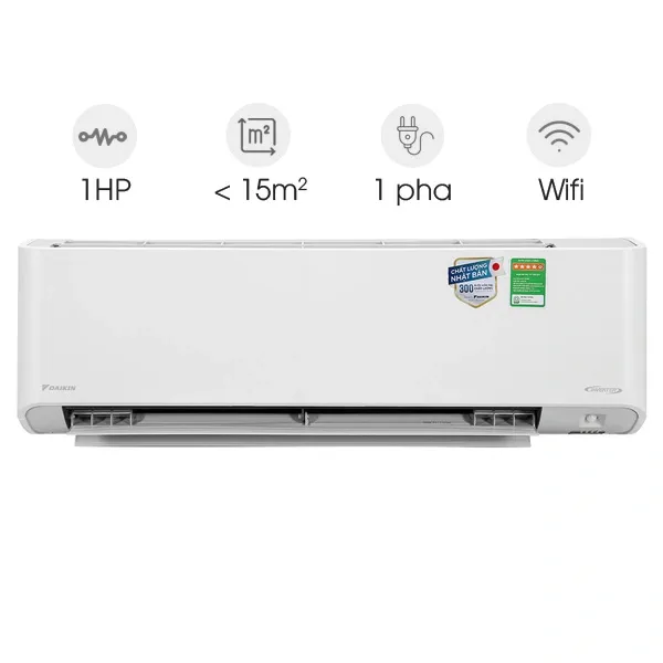 Máy lạnh Daikin Inverter 1HP FTKZ25VVMV