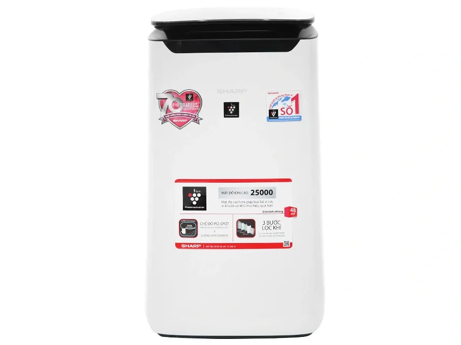Máy lọc không khí Sharp FP-J60E-W (48m2)