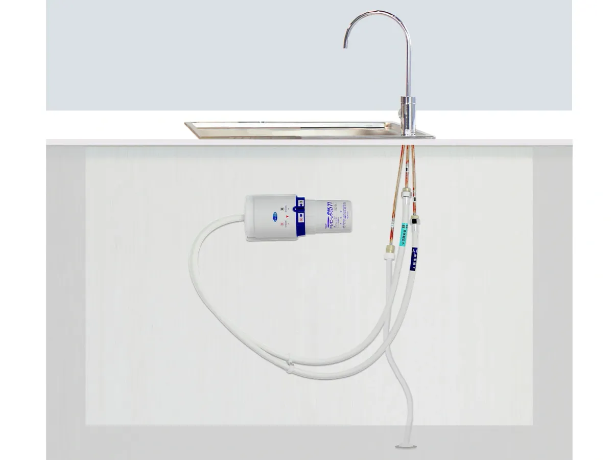 Máy lọc nước để gầm tủ bếp Torayvino SK77NJ-K-3SET