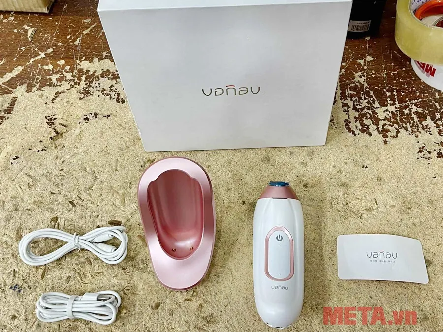 Máy massage mặt điện di ion 6 chức năng Vanav UP6-1000