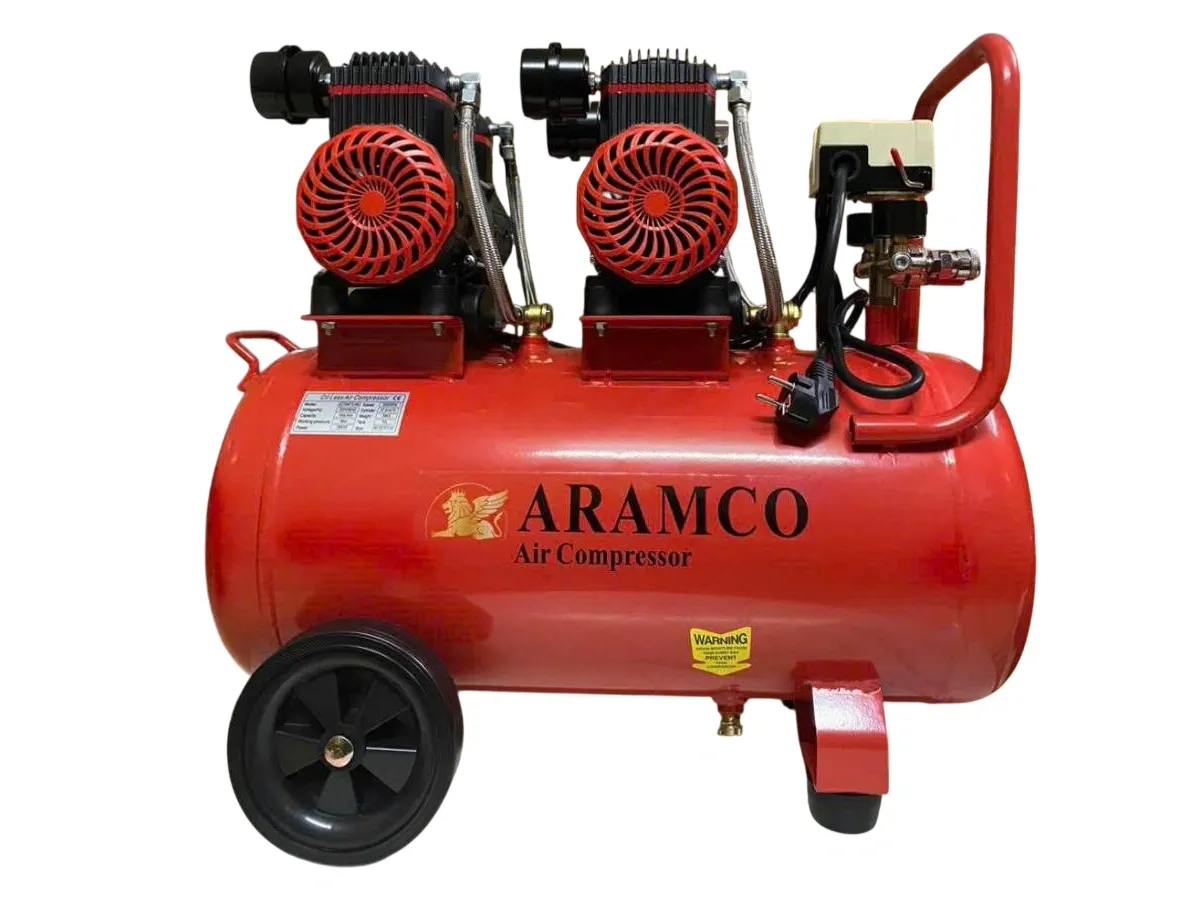 Máy nén khí không dầu Aramco JC1280x2-50L