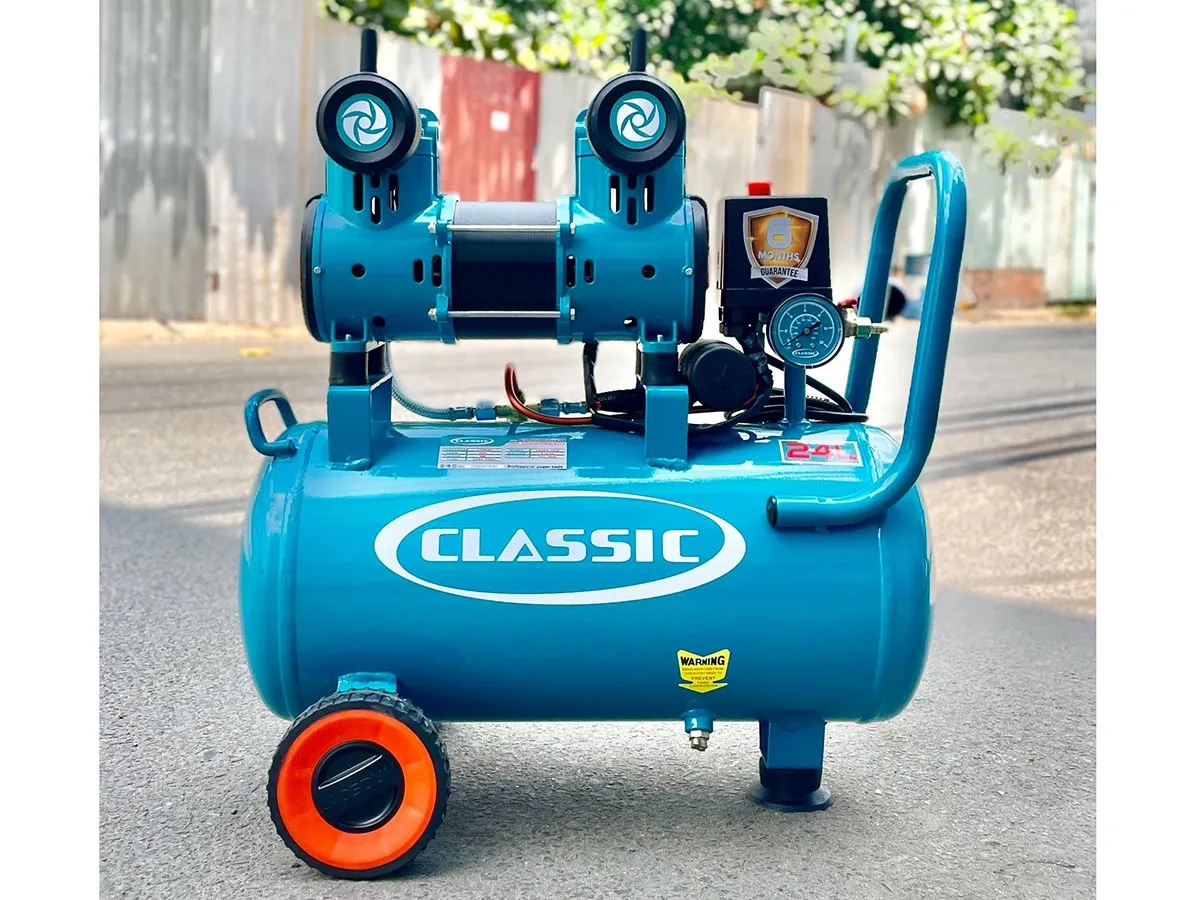 Máy nén khí không dầu Classic CLA-2024FO - 24 lít