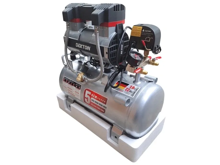 Máy nén khí không dầu Dekton DK-AC3925PROMAX (1.8HP - 22 lít)