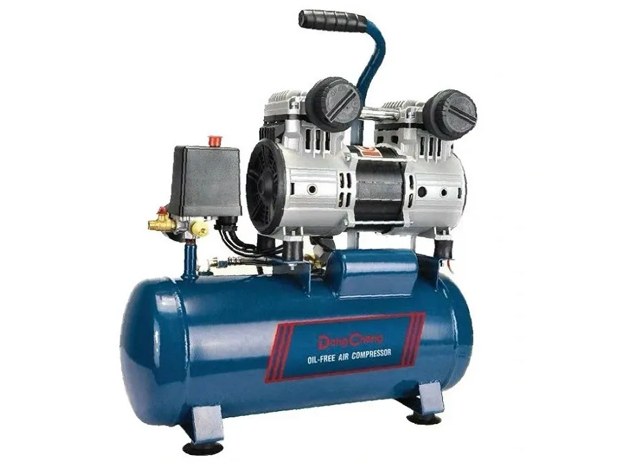 Máy nén khí không dầu Dongcheng DQE1500/12 (1.500W, 12 lít)