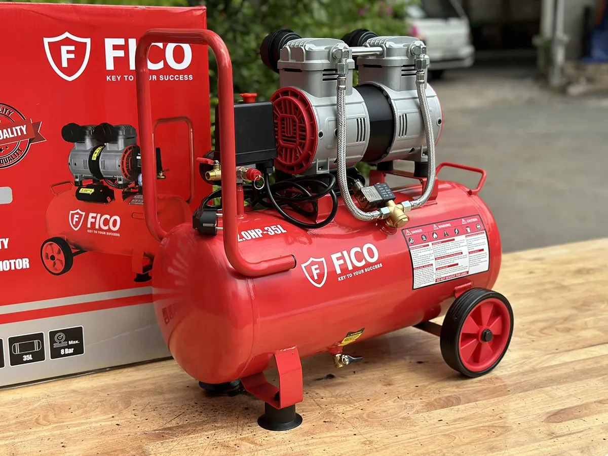 Máy nén khí không dầu Fico FC-1035 (2HP - 35 lít)