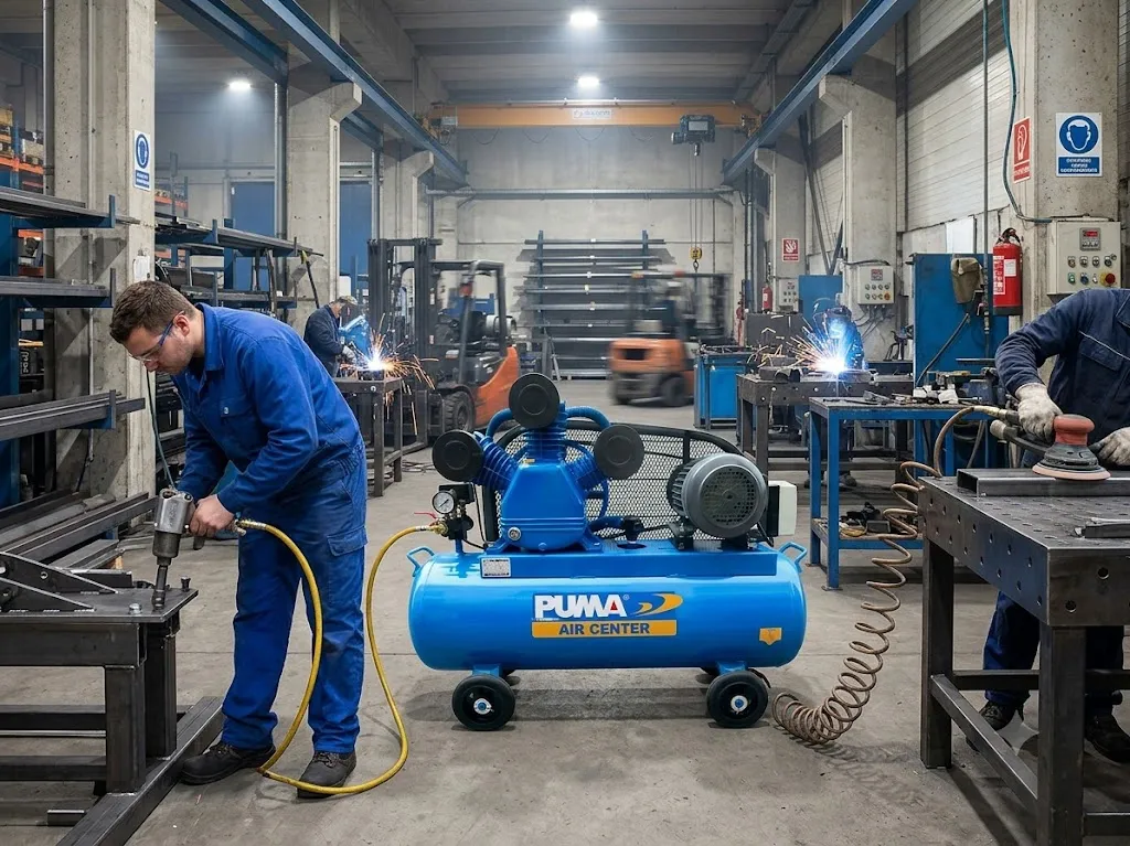 Máy nén khí Puma 3HP BE3100 - 95 lít